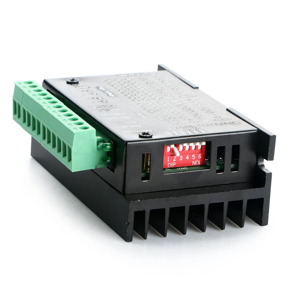 

New TB6600 Stepper Motor Driver Single Pulse 4A 9~42V 2/4 Phase Hybrid Controller Micro-Step for CNC milling machine Stepper Mot