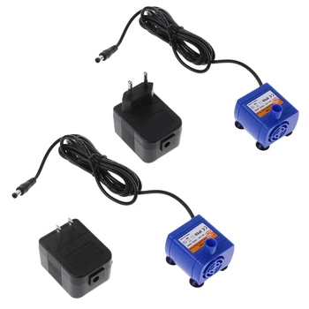 

2019 New Automatic Pet Cat Puppy Water Drinking Fountain Silenced Fountain Pump Power Adapter Pet Supplies