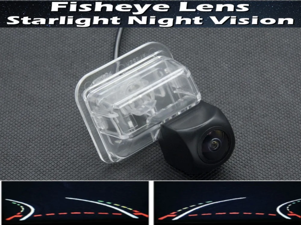 

1080P Trajectory Tracks Fisheye Lens Parking Car Rear view Camera For Mazda 3 Mazda 6 CX-9 CX-7 CX-5 Besturn X80 B50 Car camera
