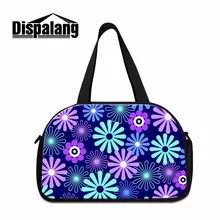 Dispalang модная сумка с короткими ручками для путешествий, цветочный принт, женская сумка для багажа, вещевой мешок с незаметной обувью, Единичная сумка для пеленок