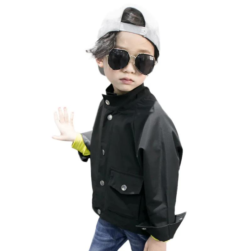 3 4 5 6 7 8 9 10 11 12 Year Baby Boys Jackets And Coats Autumn Wear Rainbow Children Clothes