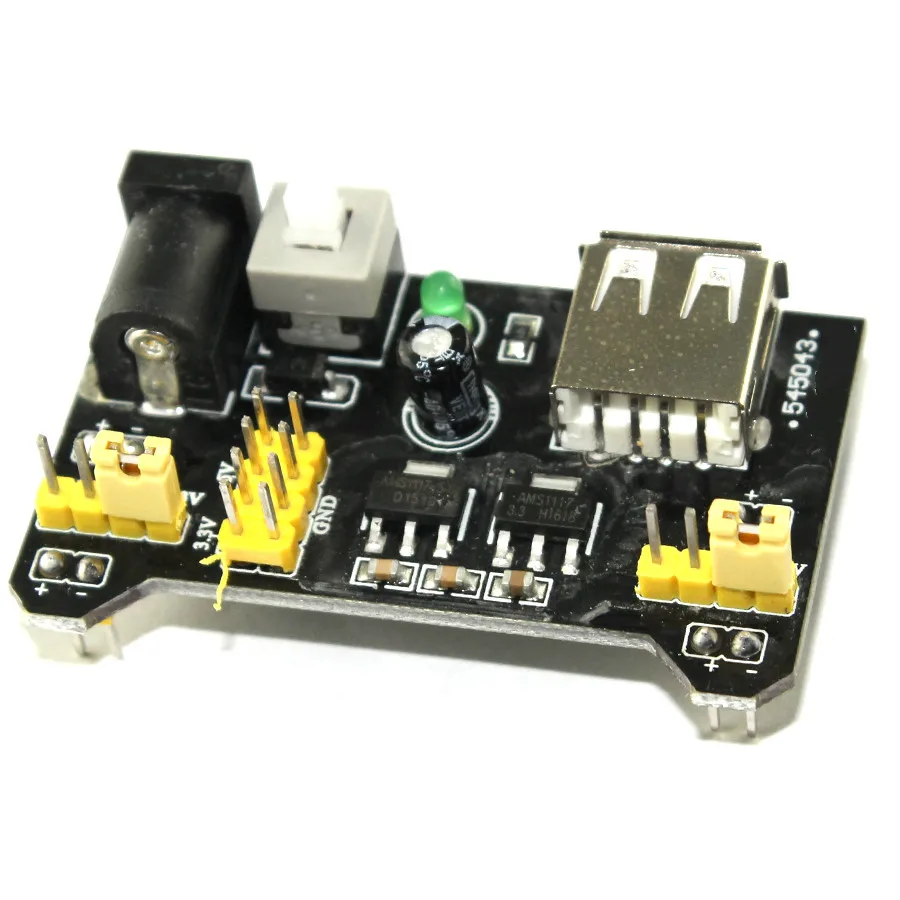 MB102 Breadboard Power Supply Module 3.3V 5V MB 102 Solderless Bread