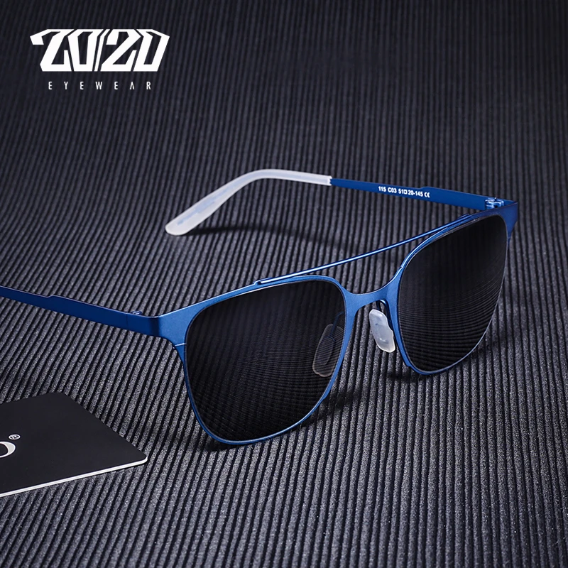 

20/20 Brand Unisex Sunglasses Men Vintage Women Alloy Frame Glasses Eyewear Accessories Driving Sun Glasses Oculos UV400 PC115