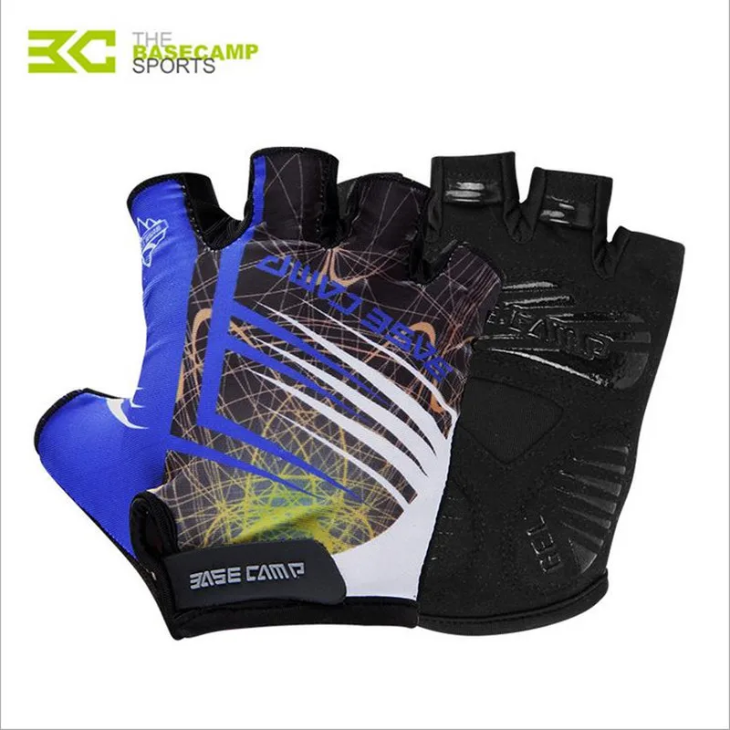 Brand BASECAMP Cycling Gloves Half Finger Nylon Material Bicycle Mountain Bike Breathable Guantes Ciclismo BC-002 | Тематическая