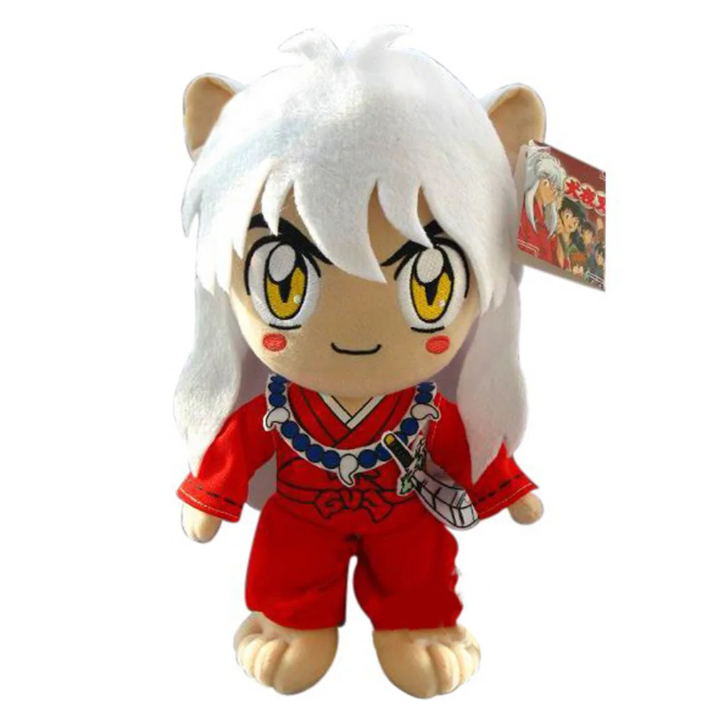 Новое поступление Inuyasha фигурка 30 см аниме Кагоме плюшевые игрушки милые куклы - Цвет: Черный