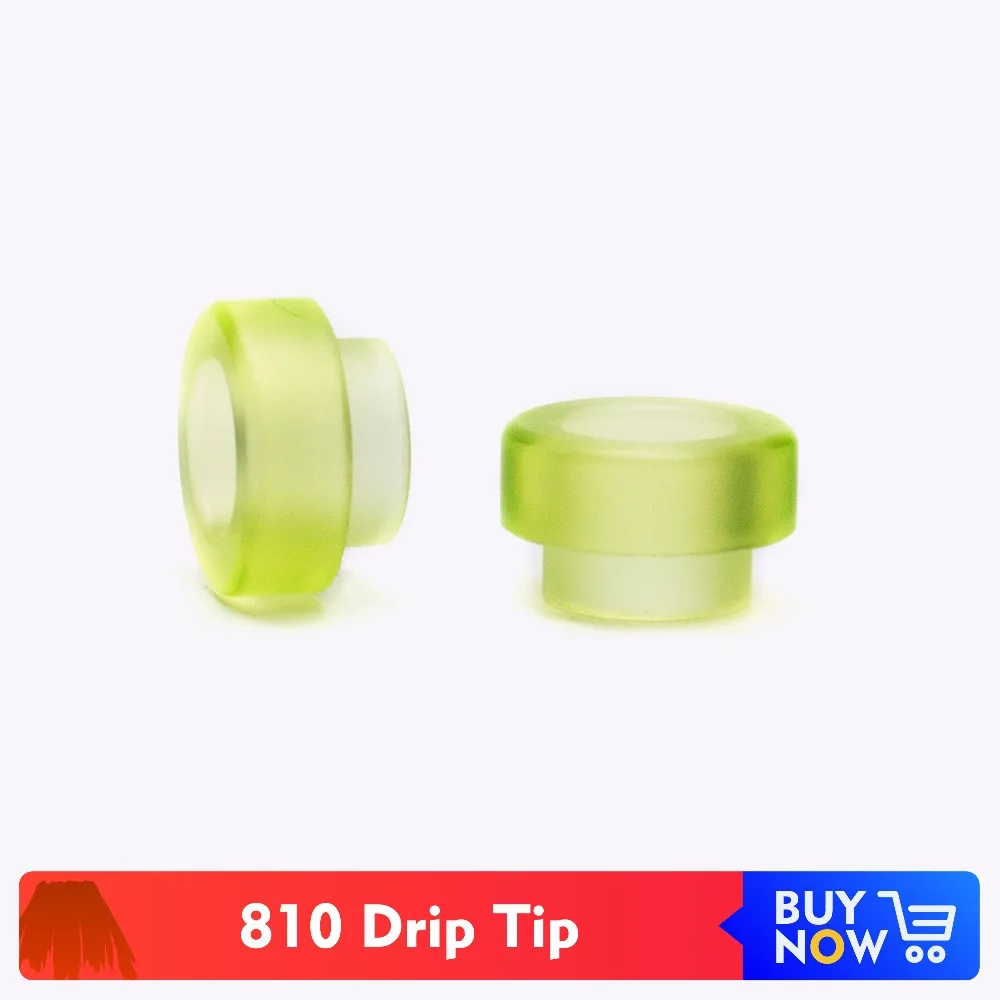 

Quartz Banger Wide Bore Drip Tip Green Color Simple Style Driptip for V8 V12 Goon E Cigarettes Vape Mouthpiece (2pcs/lot)