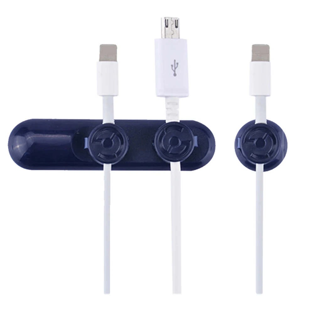 

Stable Universal Self Adhesive Magnetic Clip Office Management Wire Clamp Home Cable Holder Desktop Organizer Useful