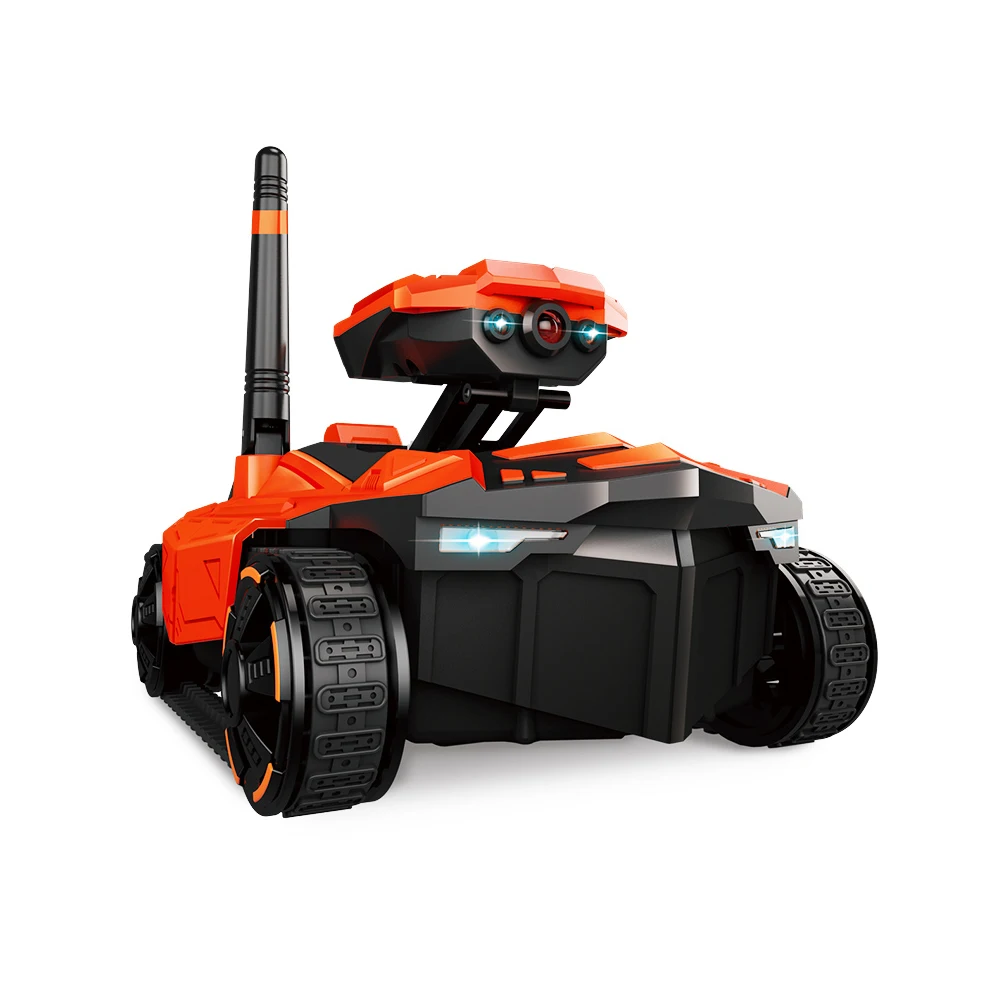 

RC Tank with HD Camera ATTOP YD-211 Wifi FPV 0.3MP Camera App Remote Control Tank RC Toy Phone Controlled Robot Model Toy Gifts