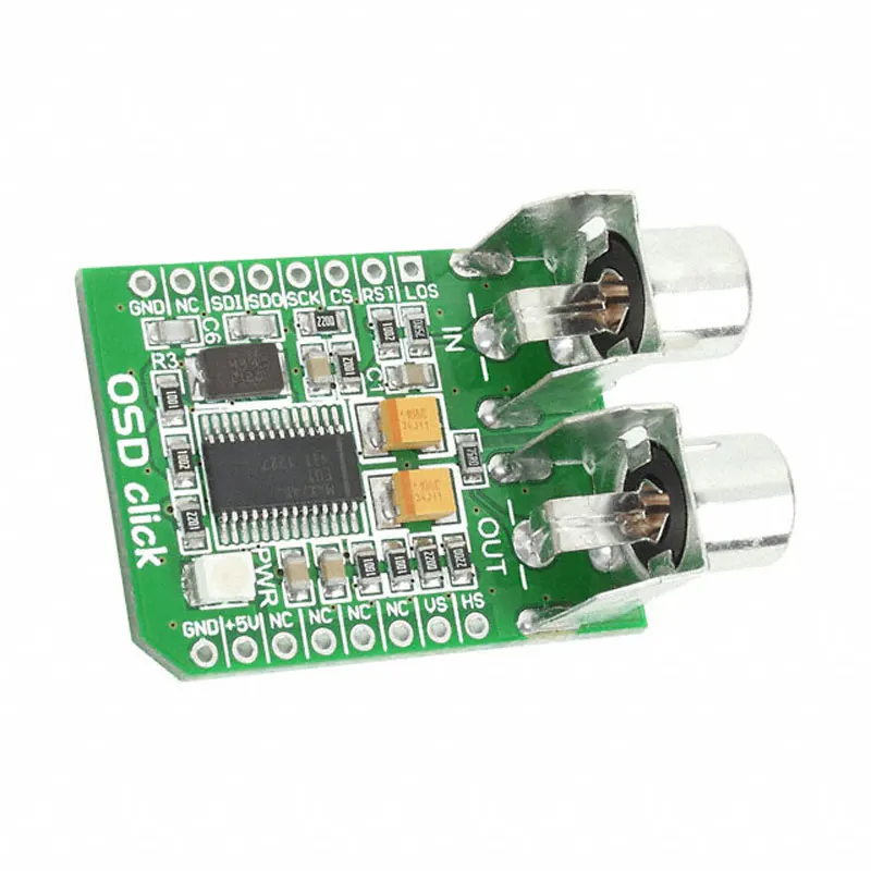 

1 pcs x MIKROE-1366 OSD Click Board Add-on board with MAX7456