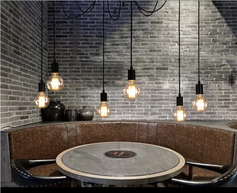 DIY Creative Spider Lamp led Pendant Chandelier Lights-Application-1