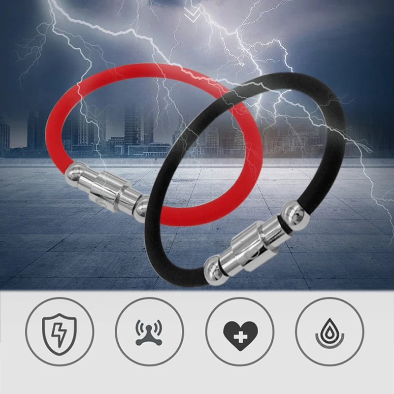 

1 Pc Adjustable Anti-Static Bracelet, Anti Static Wrist Straps Eliminate Body Static Magnetic Wristband for Women Men