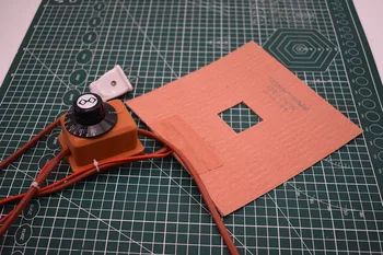 

1pcs UP! Taier Afinia cetus 3D printer heated bed Silicone heating pad heater 120/220v 250w Cetus 3D Printer Heated Bed Heating