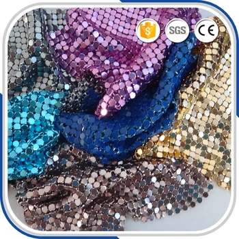 

Metallic sequin fabric for fashion clothes design