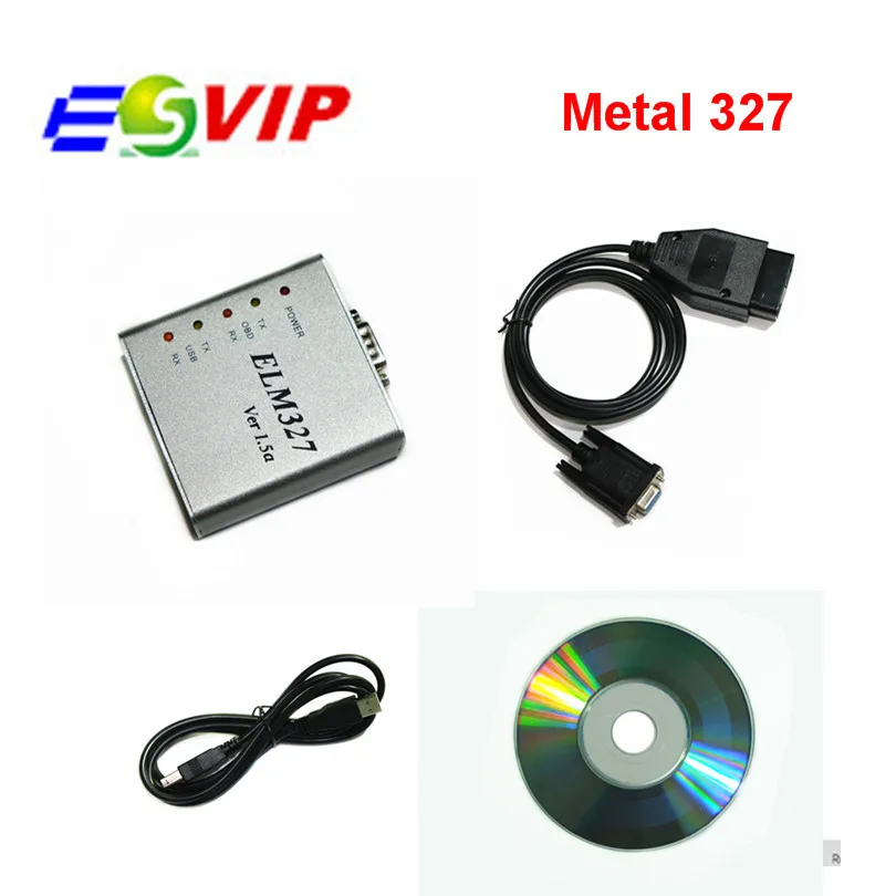Prix pour Livraison gratuite Métal ELM327 Ver 1.5a Logiciel OBD2 code reader USB CAN-BUS Scanner ELM 327 Métal Cas Prix pour Livraison gratuite Métal ELM327 Ver 1.5a Logiciel OBD2 code reader USB CAN-BUS Scanner ELM 327 Métal Cas