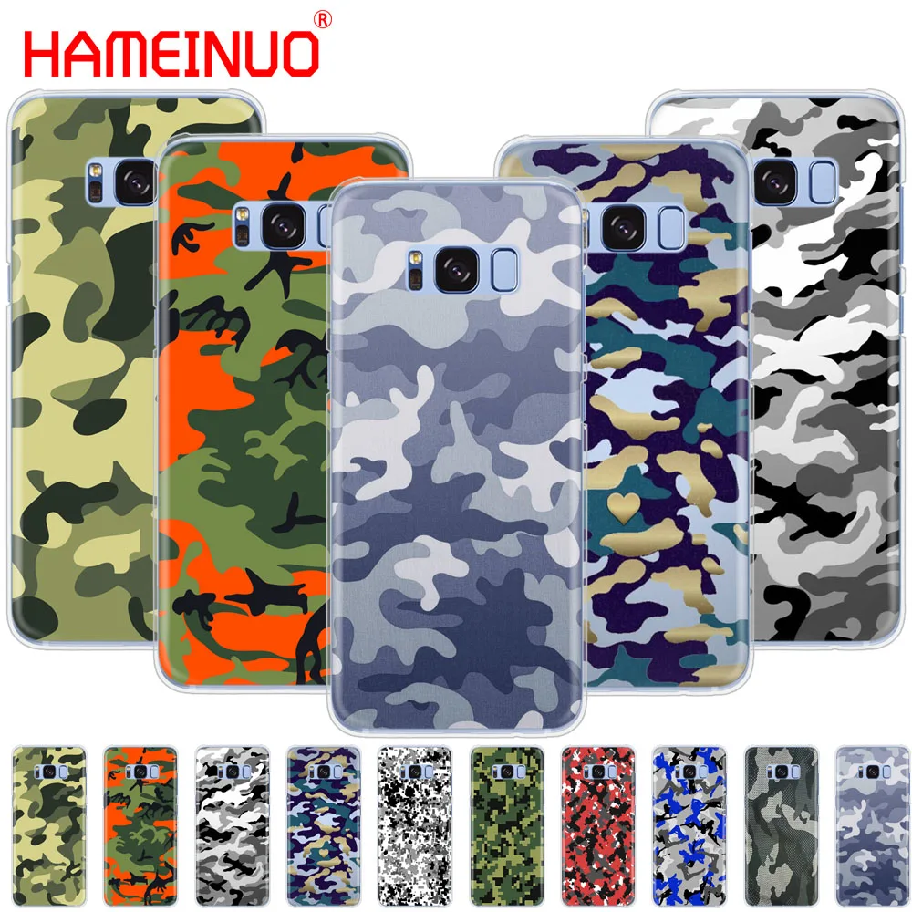 HAMEINUO Camouflage Pattern Camo Army cell phone case cover for Samsung