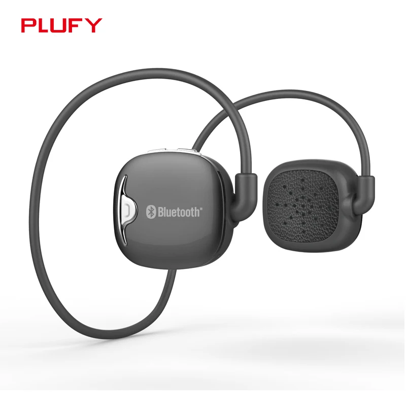 Goede Plufy Draadloze Bluetooth Headset Stereo Anti zweet Sport Hoofdtelefoon Noise Cancelling Running Oordopjes Oortelefoon voor iphone Android