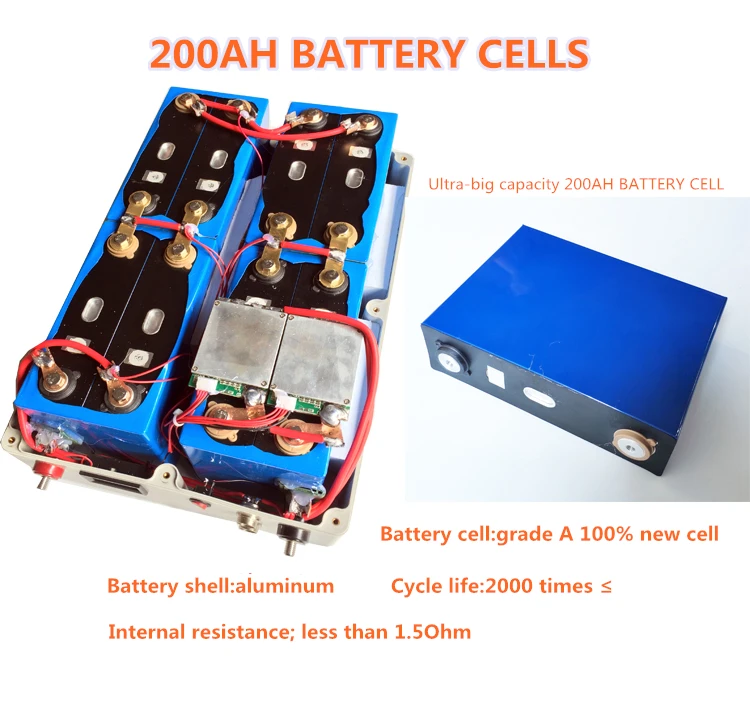 Ультра-большой емкостью 12В 100AH, 120AH, 200AH литий-железо-фосфатных аккумуляторов и литий-ионные батареи для автодома/Чрезвычайная ситуация вне дома Мощность источник