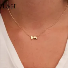 L& H горячая Распродажа женское золотое подвесное ожерелье классическое массивное ожерелье для женщин модные чокер ювелирные изделия