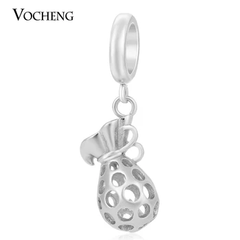 

10pcs/lot Endless Charms CZ Stone Charms 3 Color Copper Interchangeable Fit Sheep Leather Bracelet VC-208*10