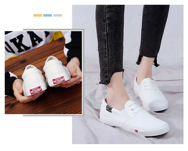 2019 Spring Autumn Women Shoes Fashion Flat Shoes Female Casual Shoe Women Flats Comfortable Breathable Elastic Band Flats M8C43 (11)