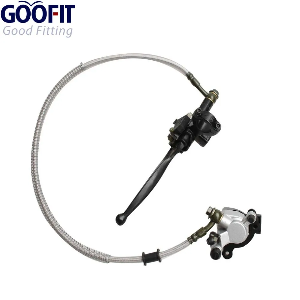 

GOOFIT Front Disc Brake Master Cylinder for 2 Stroke 43cc 49cc Cateye FS529 X1 X2 R1 Pocket Bike C029-023