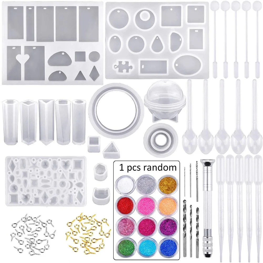 resin silicone mold set6