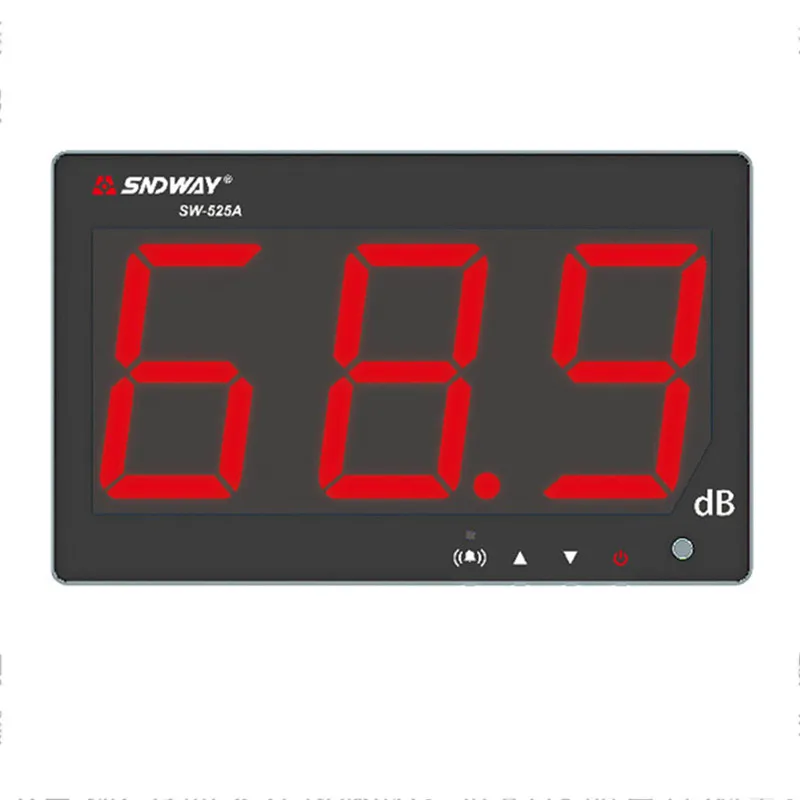

Digital Sound level meter 30~130db large screen display noise decibel meter Restaurant/office/home Noise decibel Monitor Testers