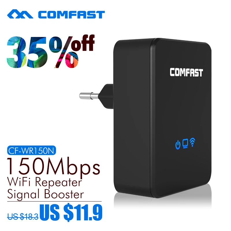  150Mbps WI-FI Roteador COMFAST CF-WR150N 802.11N WIFI repeater/wifi router /wifi adapter Signal Booster AP with rj45 port 