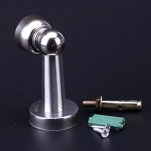 

Stainless Steel Door Stop Stopper Holder Catch Strong Magnetic Doorstopper Tool