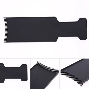 

Hair Salon Plastic Hair Dyeing Comb 27cm Coloring Brush Dye DIY Tint Long Board Plate for Barber Design Styling Accessory Tools