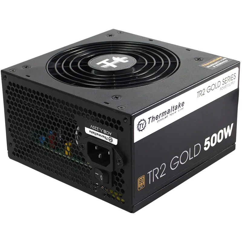 Внешний источник питания Thermaltake/TT 500 Вт (80plus gold / active PFC/интеллектуальный контроль