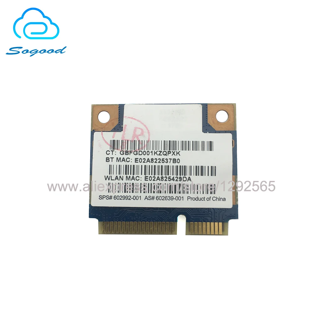 Ralink RT3090 RT3090BC4 300 Мбит/с 802.11b/n WiFi адаптер Mini PCI E Беспроводная комбинированная карта +
