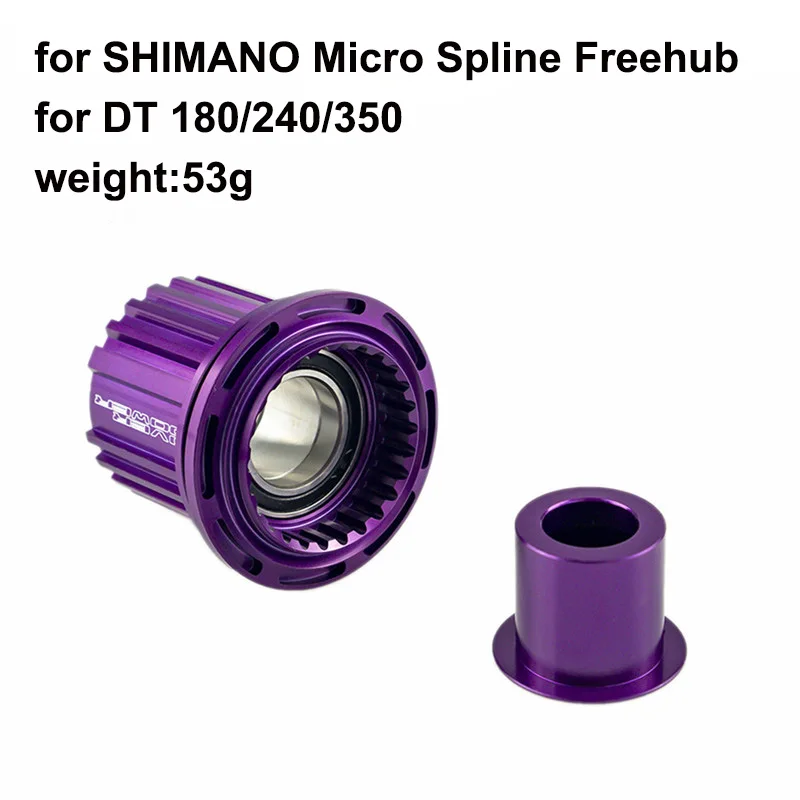 

for M9100 / M8100 / M7100 Micro Spline Bicycle Freehub , for 12 Speed MTB Bike Hub for DT SWISS hub 240/350