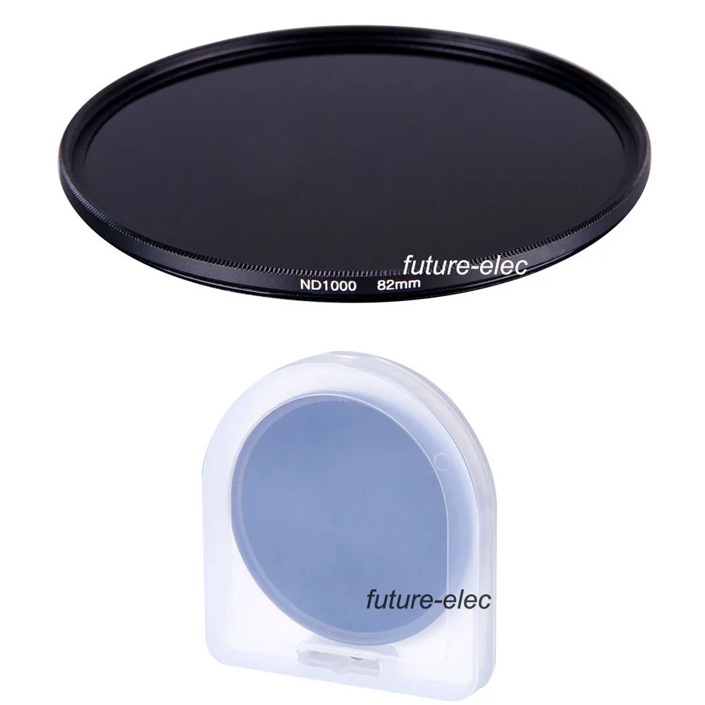82 82mm Nd Filter Neutral Density Lens Filters Nd1000 Nd 1000 For Canon