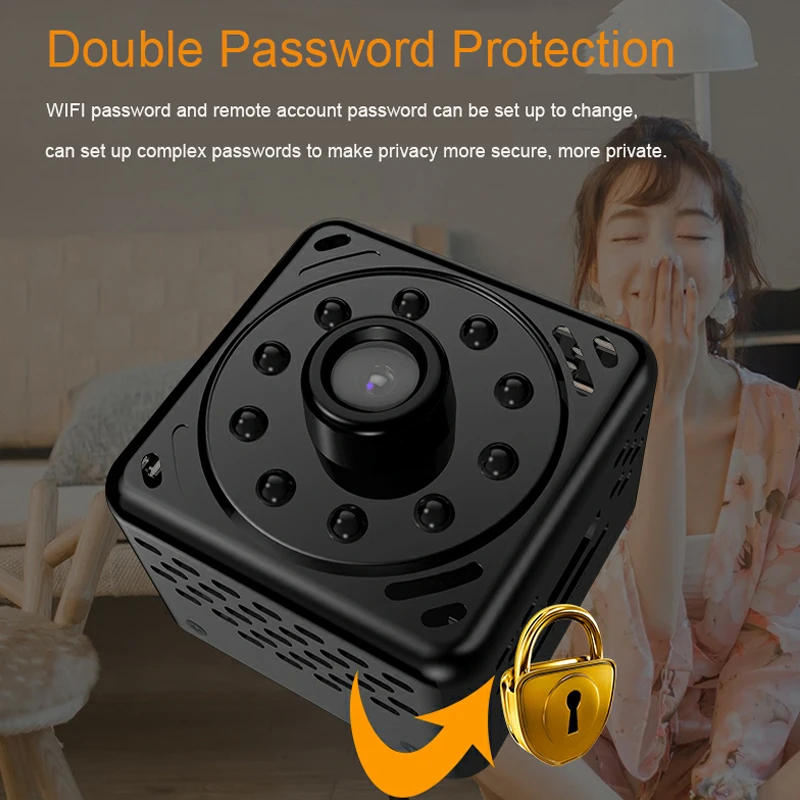 1080P Мини Скрытая камера ip 2MP Беспроводная умная WiFi Camara wi fi домашняя безопасности