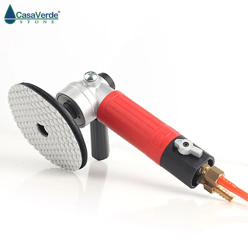 Free shipping side exhaust air polisher stone grinder machine M16/M14 or 5/8-11 arbor for polished stone