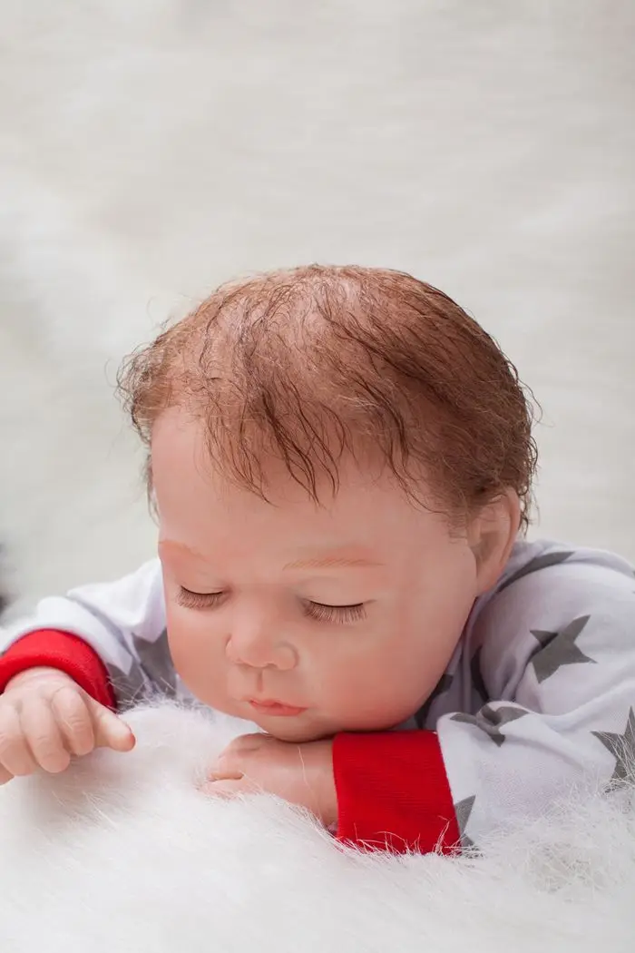 

Sudoll About 22" Handmade Lifelike Newborn Baby Doll Reborn Soft Silicone Vinyl Doll Hot Sale