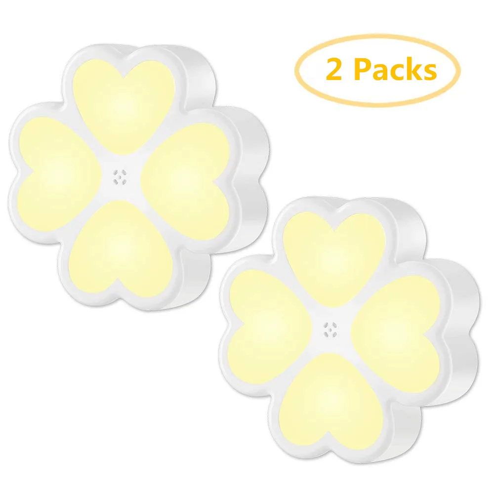

LED Night Light, Warm White Night Light for Kids, Plug in Night Light with Dusk to Dawn Photocell Sensor, 2 Pack Night Lights