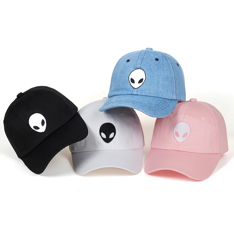 Новая мода инопланетяне Snapback Кепка Outstar блюдце космос, НЛО вентиляторы черная тканевая Кепка-бейсболка хип хоп шляпа папа шляпа для мужчин и женщин