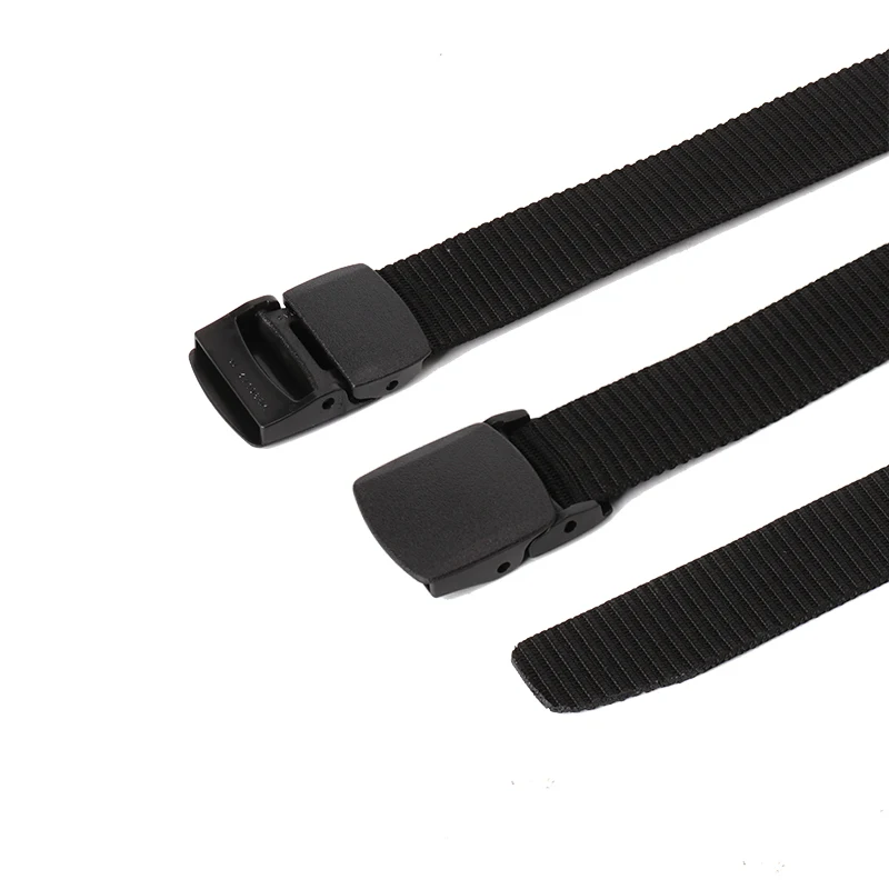 fish belt Military Men Belt Woman Army Belt 2019 Tactical Wide Waist Belts Plastic Buckle Light Weight Black Belt Nylon Travel 120cm 130cm mens fashion belts