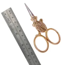 Обезьяна сдвига Вышивка Винтаж античный DIY игла крест тонкой швейной портной ножницы рукоделие стежка Ретро обрезанная отделка