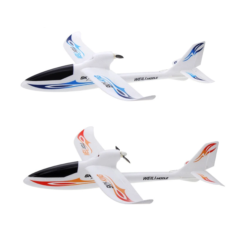 F959 Sky King 3 канальный Радиоуправляемый Дрон самолет с Push Speed планер фиксированным