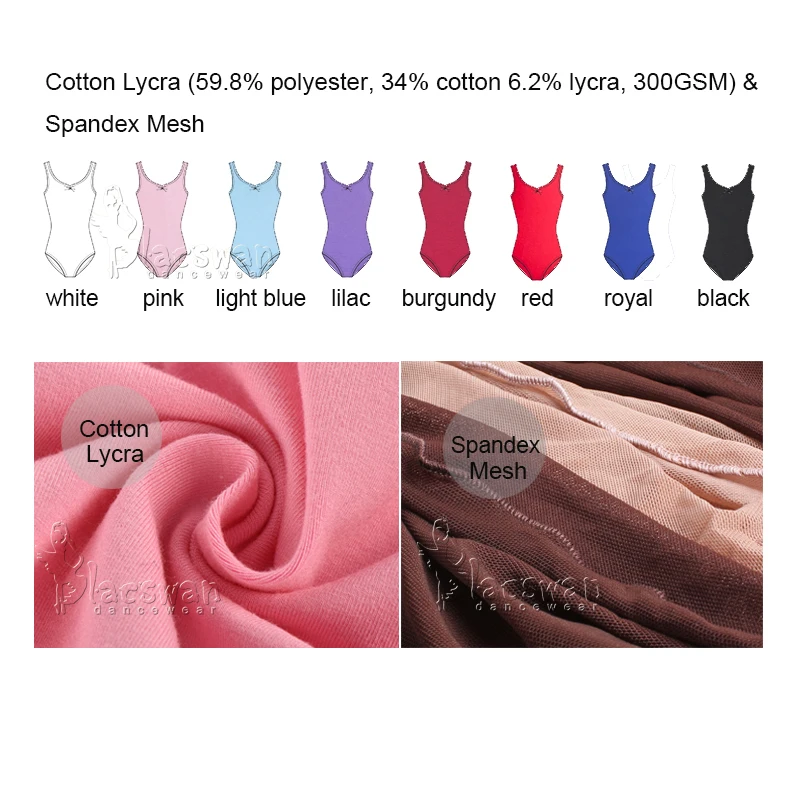 cotton lycra with mesh 2