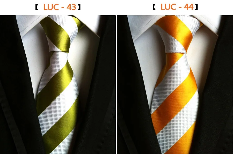 HOOYI в полоску для мужчин s бизнес галстук для свадебной вечеринки Подарки для рубашка см 8 см галстуки
