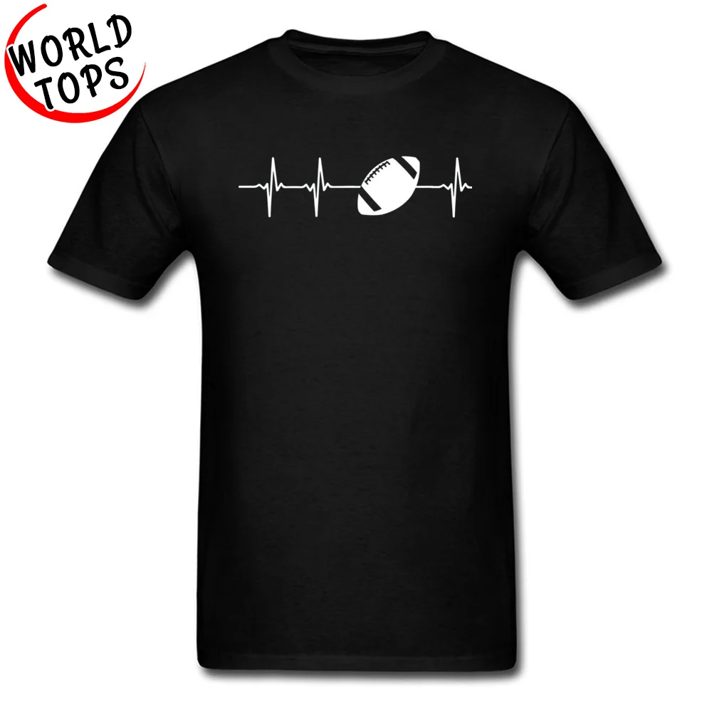 American Football In A Heartbeat Black Popular Tsh