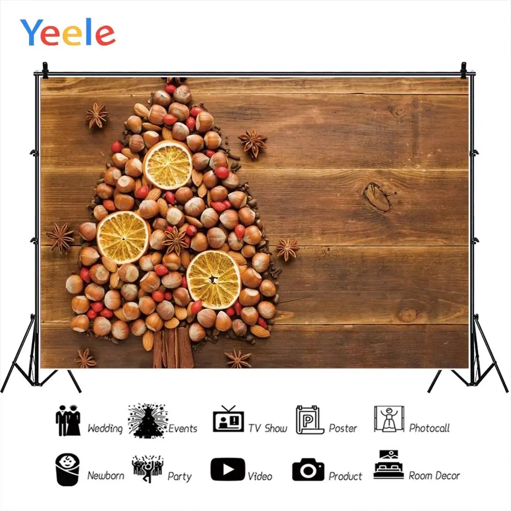 

Yeele High Resolution Food Professional Old Retro Wood Board Photography Backdrops Photographic Backgrounds For The Photo Studio