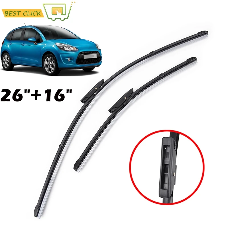 Misima Windshield Windscreen Front Window Wiper Blades For Citroen C3