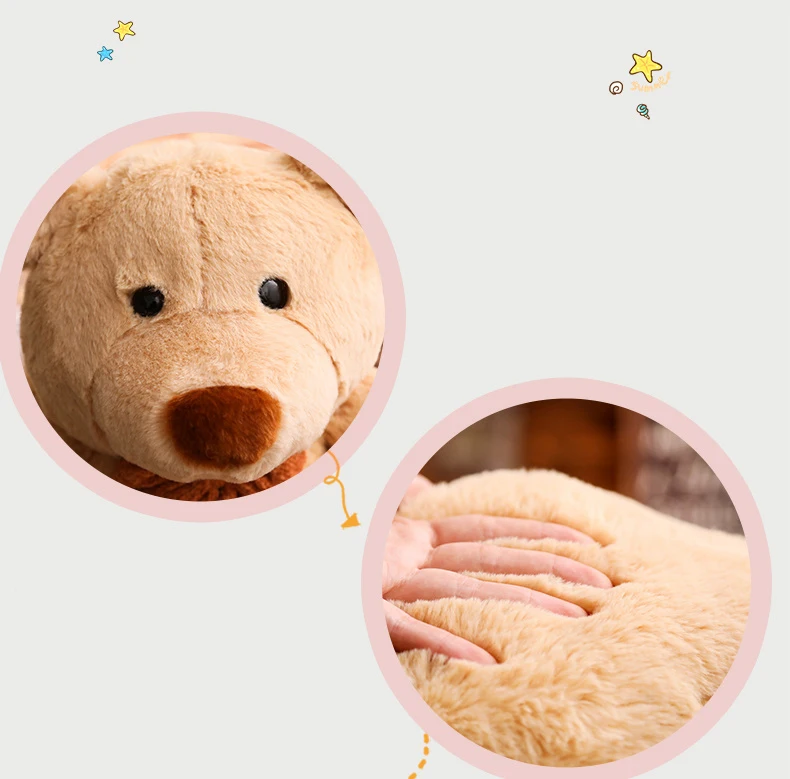 1 шт. 68/85 см гигантских плюшевых медведей Мягкие плюшевые игрушки висит Медведи Куклы для Для детей на день рождения святого Валентина