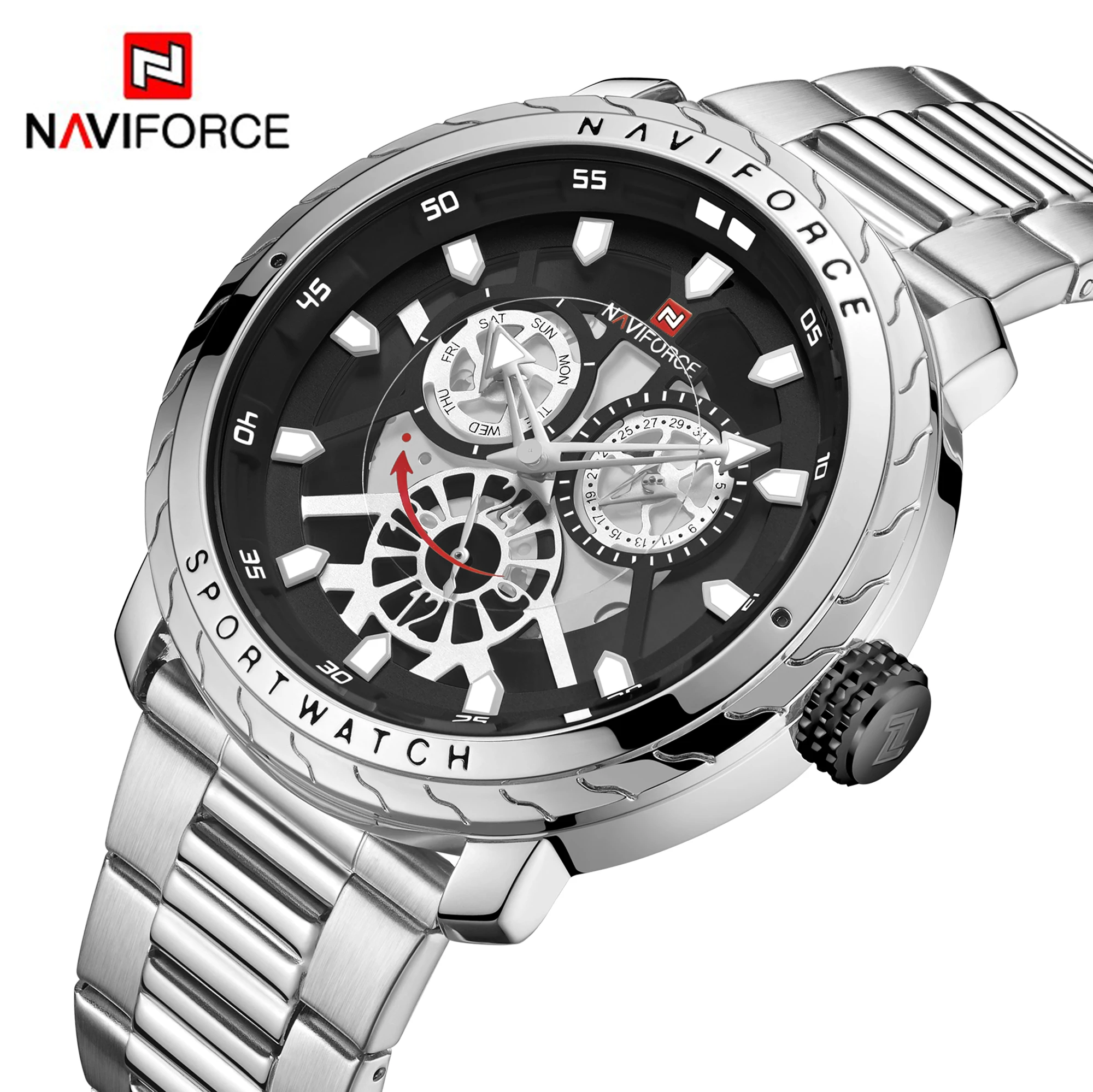 

Mens Watches NAVIFORCE Luxury Brand Fashion Sports Watch Men Quartz Clock Male Army Military Waterproof Watch Relogio Masculino