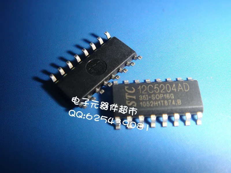10pcs/lot STC12C5204AD-35I-SOP16 STC12C5204AD SOP16 Authentic Original |